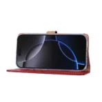 Rixus Executive Flip Cover Dark Red for iPhone 17 Pro Max & 18 Pro Max - Image 2