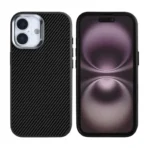 Rixus Elite Carbon Magnetic Case For Apple iPhone 17 Titanium Black - Image 2