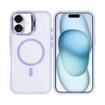 Rixus Prime MagSafe Protective Case For Apple iPhone 16 Light Purple - Image 3