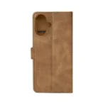Rixus Elite Wallet Cover For Apple iPhone 16 Light Brown - Image 2