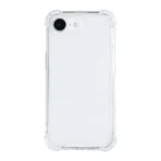 Rixus CrystalGuard Protective Case For Apple iPhone 16e 17e Transparent