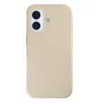 Rixus Soft Touch TPU Case for iPhone 17  Elegant Gold