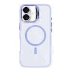 Rixus Prime MagSafe Protective Case For Apple iPhone 16 Light Purple