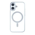 Rixus Premium Magnetic Case For Apple iPhone 17 Silver