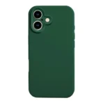Rixus Flexible Soft TPU Cover for iPhone 17 Dark Green