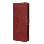 Rixus Executive Flip Cover Dark Red for iPhone 17 Pro Max & 18 Pro Max - Image 3