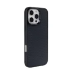 Rixus Carbon Armor Mag Case For Apple iPhone 16 Pro Max Titanium Black - Image 3