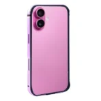 Rixus ArmorGuard Shockproof Case For Apple iPhone 16 Pink
