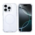 Rixus MagSafe Clear Armor Anti Burst Case For Apple iPhone 16 Pro - Image 2