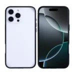 Rixus Crash Guard Heavy Duty Case for Apple iPhone 16 Pro Black Titanium - Image 4