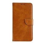 Rixus Protective Wallet Cover for Apple iPhone 16e / 17e Light Brown