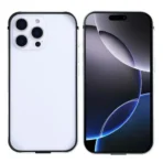 Rixus Rugged Shield Cover For Apple iPhone 16 Pro Max White Titanium - Image 4