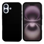 Rixus MagSafe Ready Soft TPU Phone Cover for iPhone 17 Black Edition - Image 2