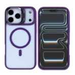 Rixus Classic Series Magnetic Phone Case Deep Purple - Image 2