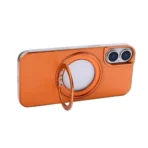 Rixus MagWrap Durable Phone Case for iPhone 17 Orange Color - Image 3
