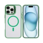 Rixus Classic Series 03 Protective Cover for iPhone 16 Pro Light Green - Image 3