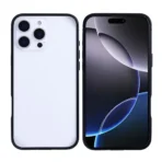Rixus TitanProtect Cover For Apple iPhone 16 Pro Max Black Titanium - Image 4