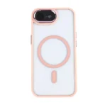 Rixus Classic 04 MagGuard Protective Case For Apple iPhone 16e Pink