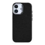 Rixus Elite Carbon Magnetic Case For Apple iPhone 17 Titanium Black