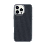 Rixus CarbonGuard MagSafe Case For Apple iPhone 16 Pro Max Titanium Grey
