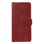 Rixus Executive Wallet Cover for Apple iPhone 17 Pro / 18 Pro Dark Red