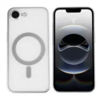 Rixus CrystalMag Instinct Case For Apple iPhone 16e 17e Silver - Image 3