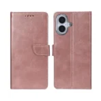 Rixus Stylish Wallet Protective Cover For Apple iPhone 17 Pink - Image 4