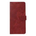 Rixus Executive Flip Cover For Apple iPhone 17 Dark Red