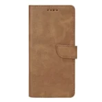 Rixus Executive Flip Cover For Apple iPhone 17 Light Brown