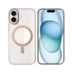 Rixus MagGuard Protective Cover For Apple iPhone 16 Desert Titanium - Image 3