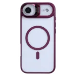 Rixus Classic Series MagSafe Cover for Apple iPhone 17 Air Dark Pink