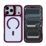Rixus Premium Classic MagSafe Case for Apple iPhone 17 Pro / 18 Pro Dark Pink - Image 3