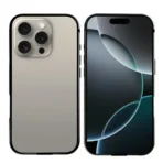 Rixus Crash Guard Metal Hybrid Case for Apple iPhone 16 Pro Natural Titanium - Image 4
