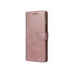 Rixus Soft Leather Bookcase Cover For Apple iPhone 16 Plus Pink - Image 6
