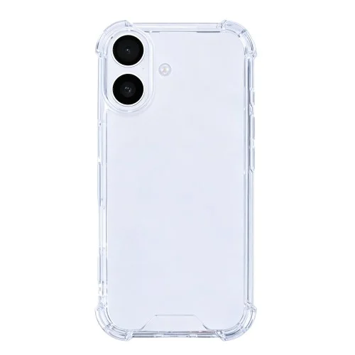 Rixus Transparent Armor Cover For Apple iPhone 16 Plus Transparent