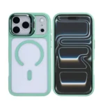 Rixus Classic 03 MagSafe Protective Case for iPhone 17 Pro & 18 Pro Light Green - Image 5