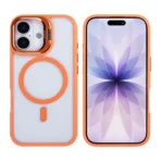 Rixus Premium Magnetic Protective Case For Apple iPhone 17 Orange - Image 5