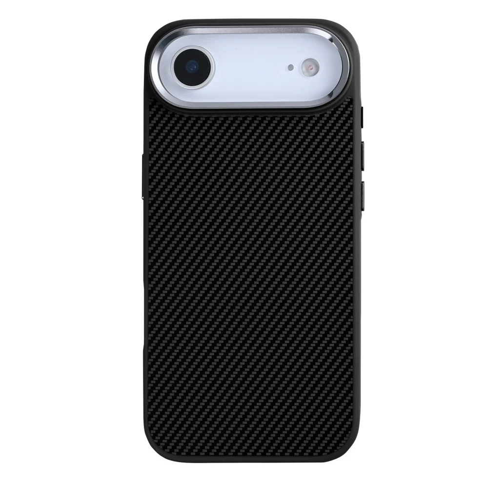 ec383d7ca9-90000810280-rixus-mag-carbon-with-magsafe-compatible-for-apple-iphone-17-air-titanium-black-1000x1000 Rixus Carbon Texture MagSafe Cover for Apple iPhone 17 Air Titanium Black - Image 1