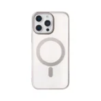 Rixus Instinct Premium Mag Case for Apple iPhone 16 Pro Titanium Grey