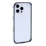 Rixus Rugged Shield Cover For Apple iPhone 16 Pro Max White Titanium