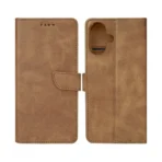 Rixus Elite Wallet Cover For Apple iPhone 16 Light Brown - Image 4