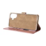 Rixus Smart Wallet Folio Case For Apple iPhone 16 Pink - Image 6