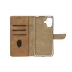 Rixus Elite Wallet Cover For Apple iPhone 16 Light Brown - Image 6
