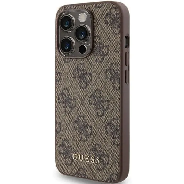 Guess Hoesje Voor iPhone 15 Pro Max – Bruin - Image 4