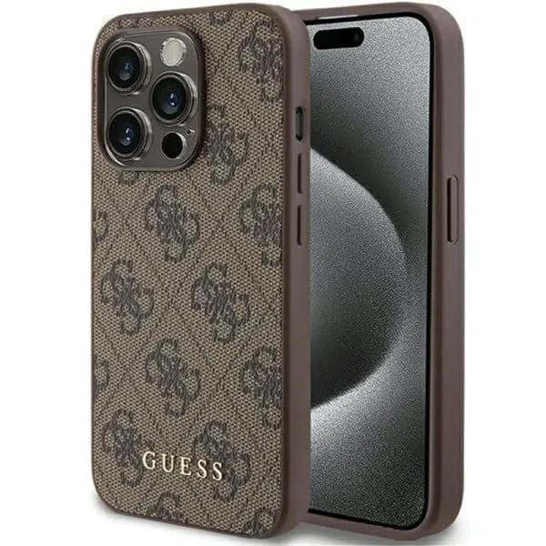 guess-iphone-15-pro-4.webp Guess Hoesje Voor iPhone 15 Pro Max – Bruin - Image 1