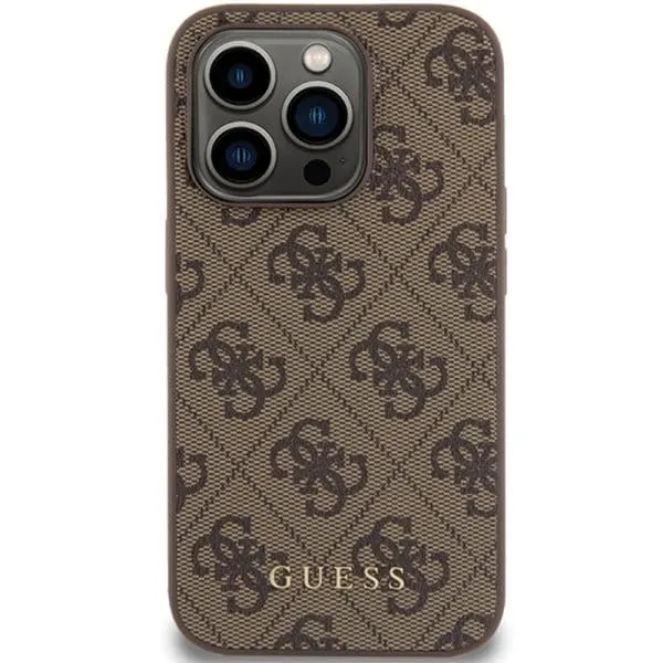 Guess Hoesje Voor iPhone 15 Pro Max – Bruin - Image 6