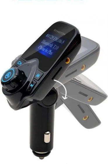 Bluetooth FM Transmitter Auto Radio Adapter CarKit 5 in 1 - Image 3