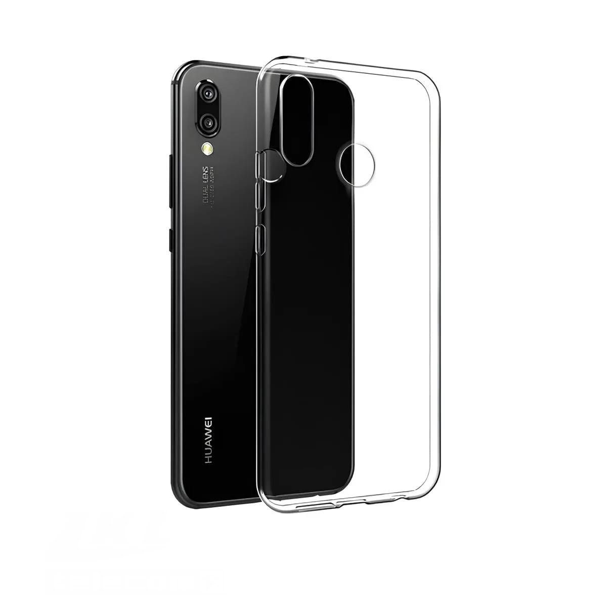 P20 Lite Hoesje silicone doorzichtig - Image 1